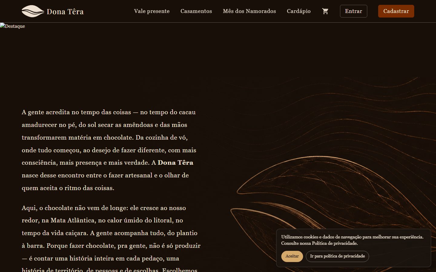 Dona Têra — chocolate artesanal